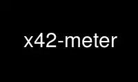 Run x42-meter in OnWorks free hosting provider over Ubuntu Online, Fedora Online, Windows online emulator or MAC OS online emulator