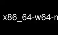 Run x86_64-w64-mingw32-as in OnWorks free hosting provider over Ubuntu Online, Fedora Online, Windows online emulator or MAC OS online emulator