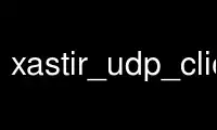 Run xastir_udp_client in OnWorks free hosting provider over Ubuntu Online, Fedora Online, Windows online emulator or MAC OS online emulator