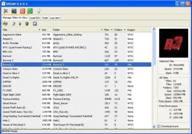 Download web tool or web app xbgm