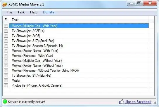 Download web tool or web app XBMC Media Move