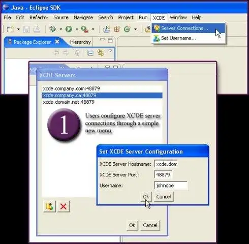 Download web tool or web app XCDE