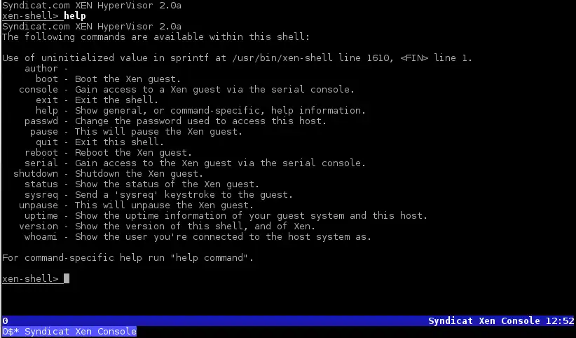 Download web tool or web app xen-shell2