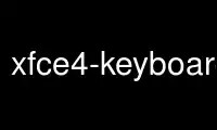 Run xfce4-keyboard-settings in OnWorks free hosting provider over Ubuntu Online, Fedora Online, Windows online emulator or MAC OS online emulator