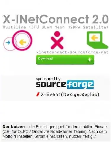 Download web tool or web app X-INetConnect 2.0