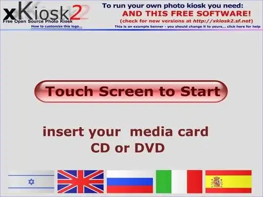 Download web tool or web app xKiosk 2