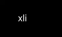 Run xli in OnWorks free hosting provider over Ubuntu Online, Fedora Online, Windows online emulator or MAC OS online emulator