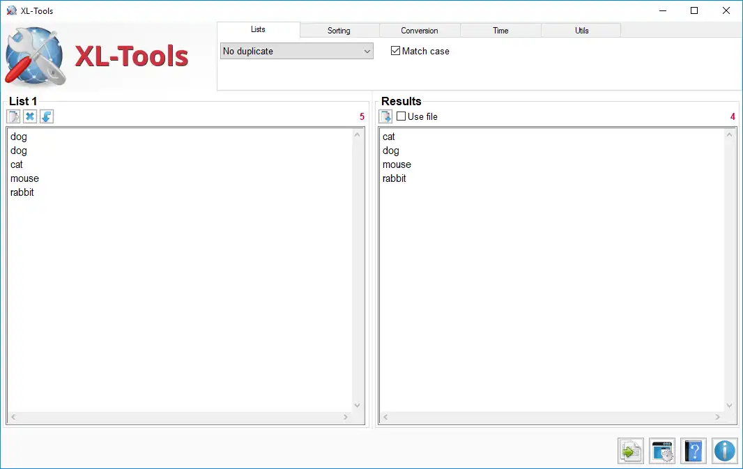 Download web tool or web app XL-Tools