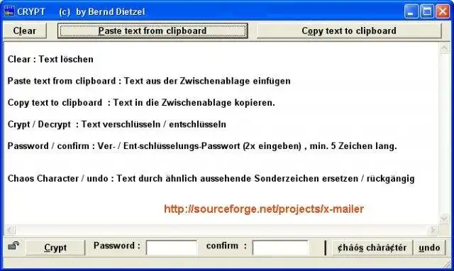 Download web tool or web app X-Mailer 