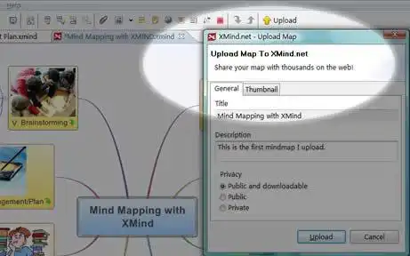 Download web tool or web app XMind to run in Linux online