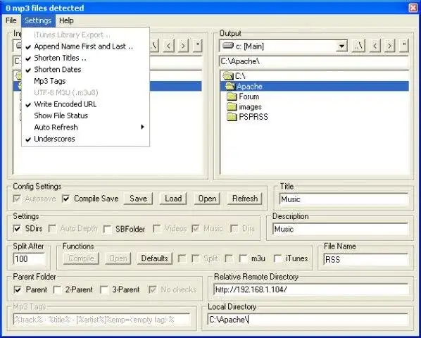 Download web tool or web app XML Media Compiler