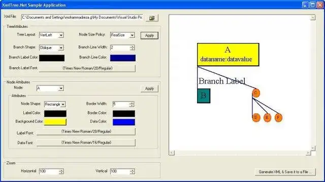 Download web tool or web app xmltree.net