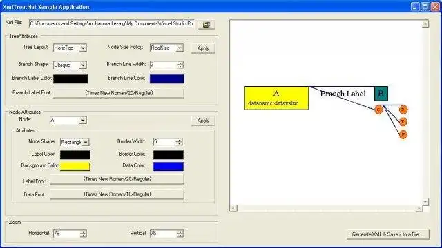 Download web tool or web app xmltree.net