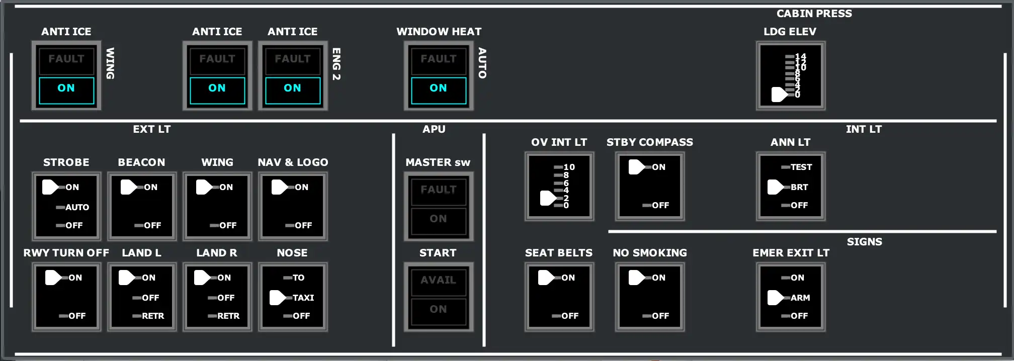 Download web tool or web app xoverhead - glass cockpit for X-Plane 11