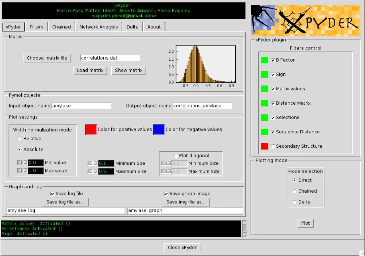 Плагин xPyder PyMOL для запуска в Linux онлайн