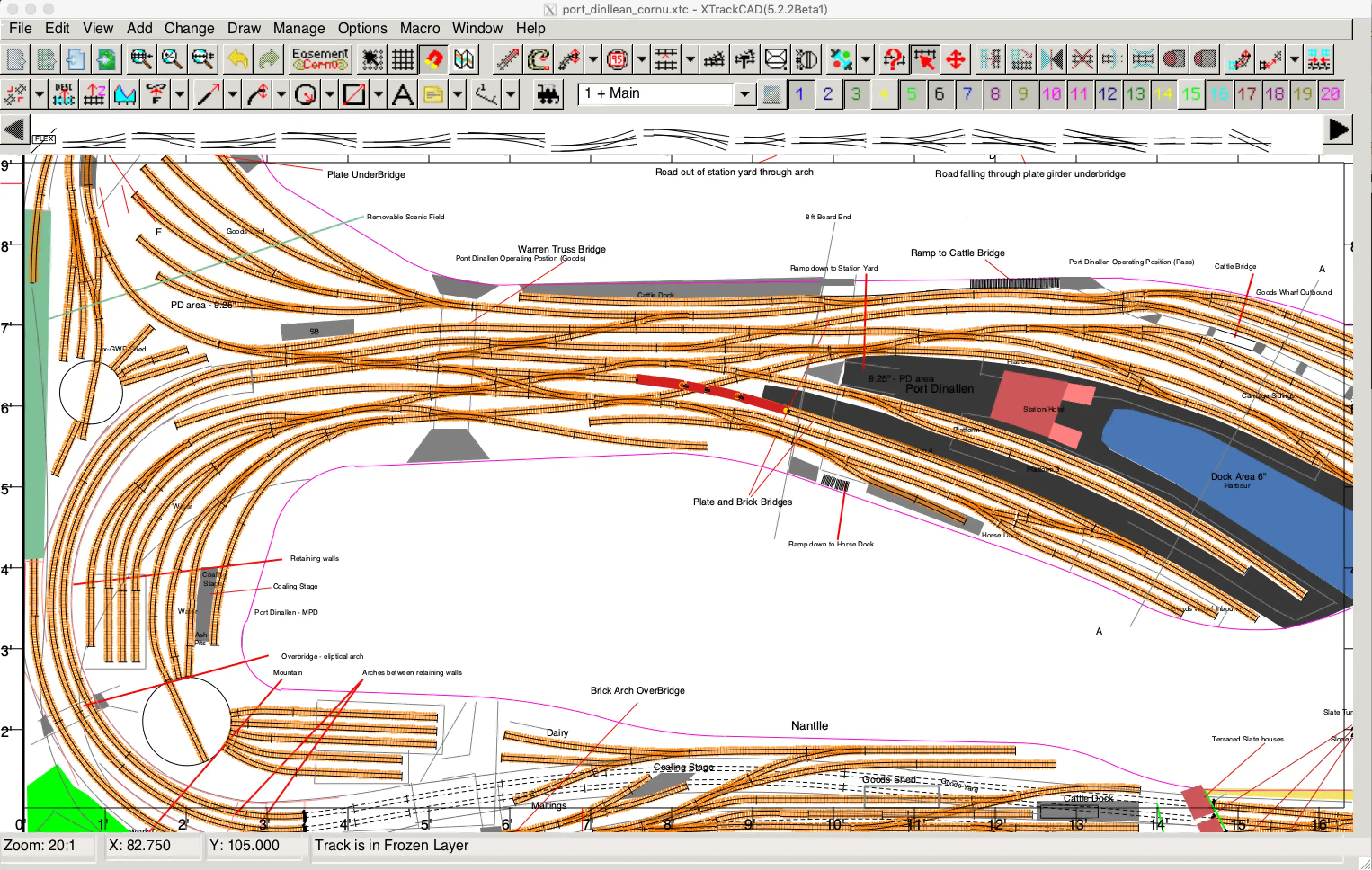 Download web tool or web app XTrkCAD Model RR Track Planner