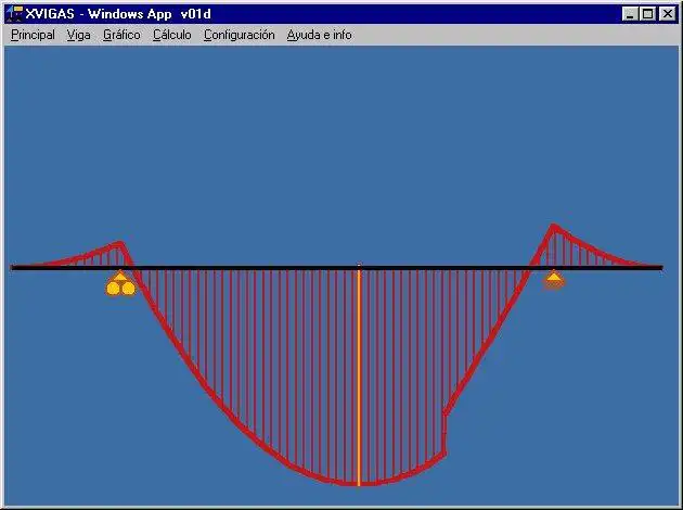 Download web tool or web app XVIGAS análisis de vigas to run in Windows online over Linux online