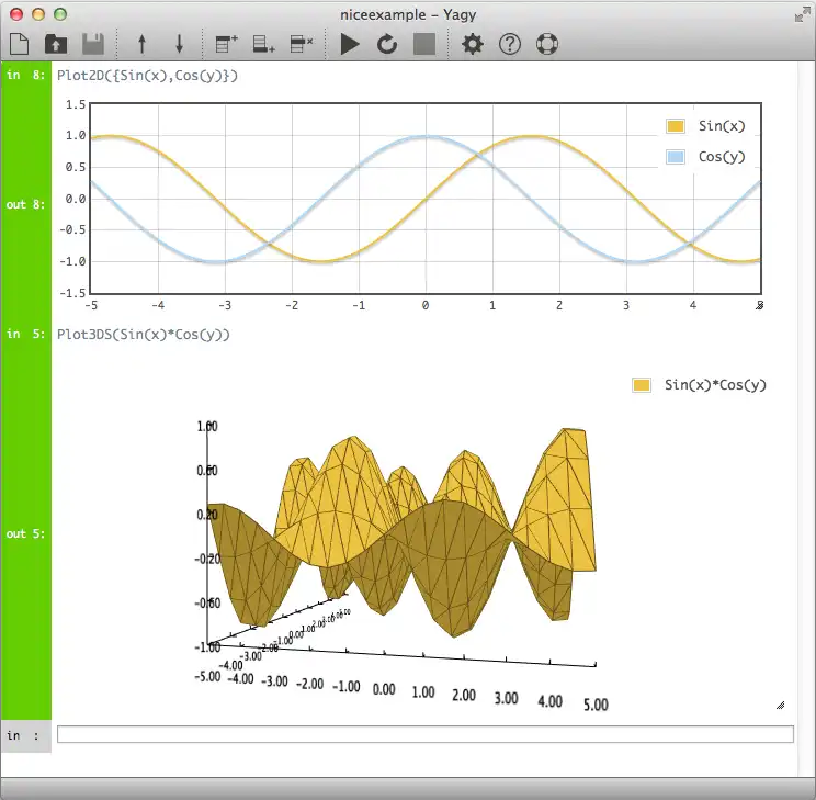 Download web tool or web app yacas