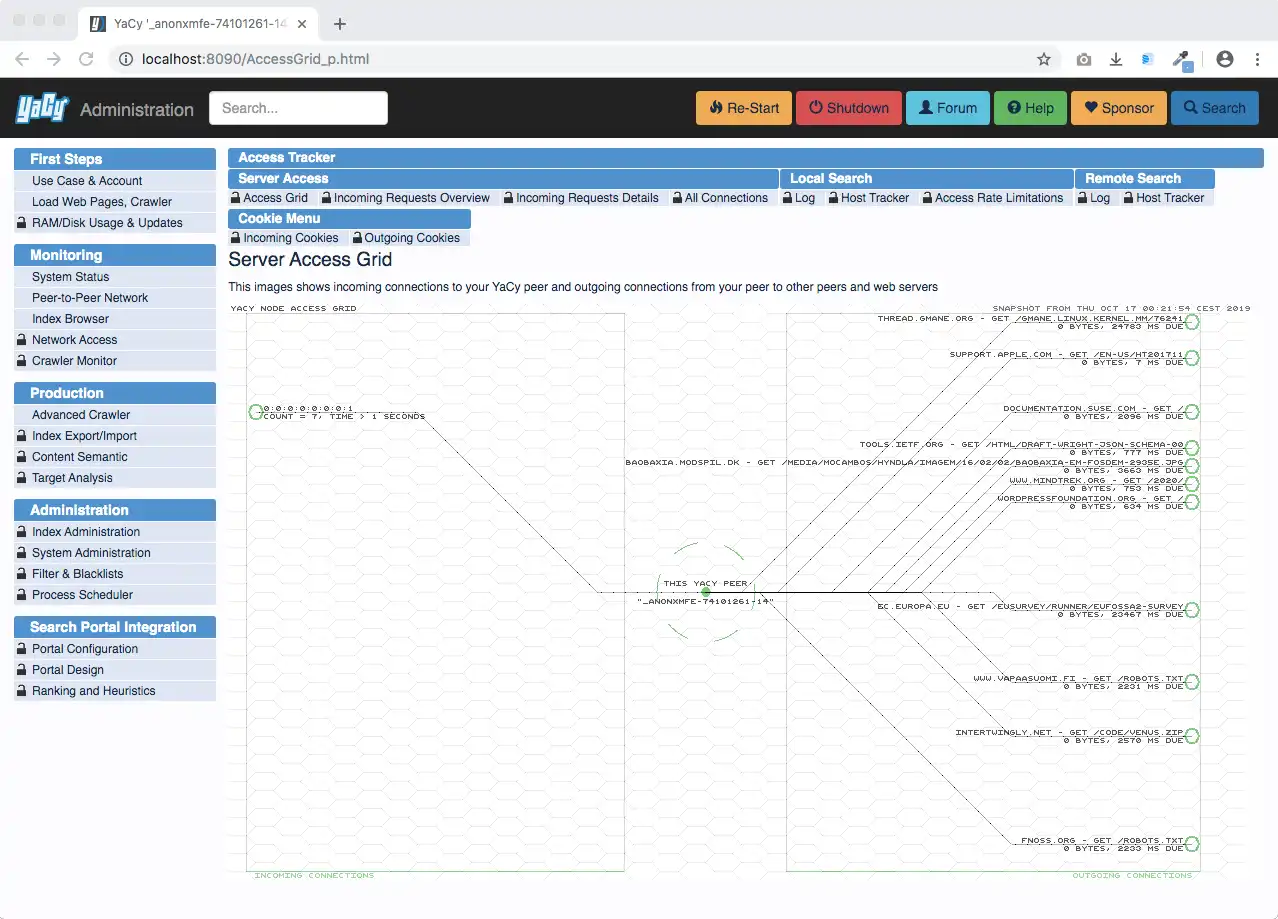 Download web tool or web app YaCy Peer-to-Peer Search Engine