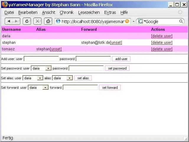 Download web tool or web app yaJamesManager