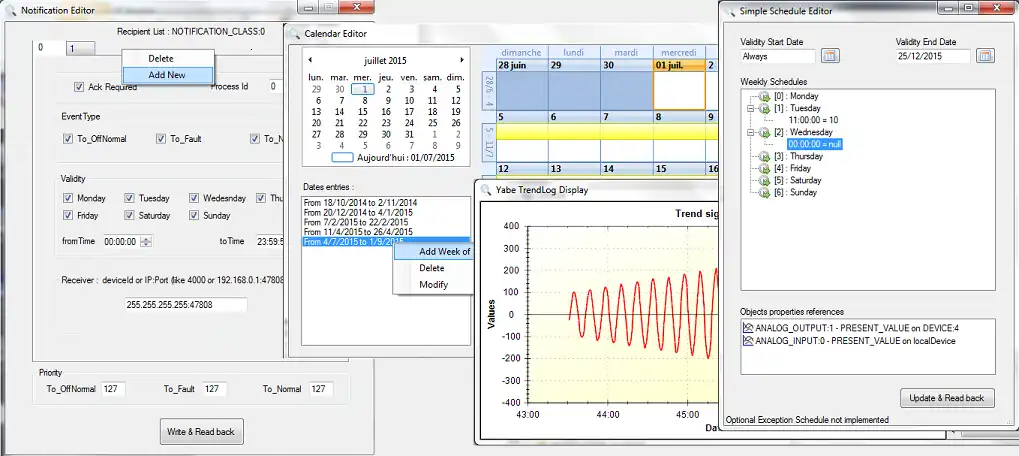 Download web tool or web app Yet Another Bacnet Explorer