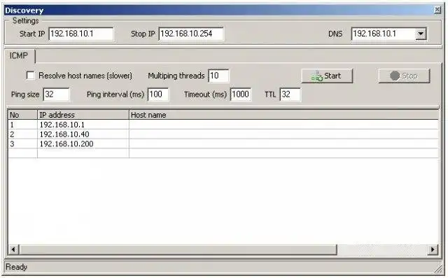 Download web tool or web app Yet Another Network Analyzer