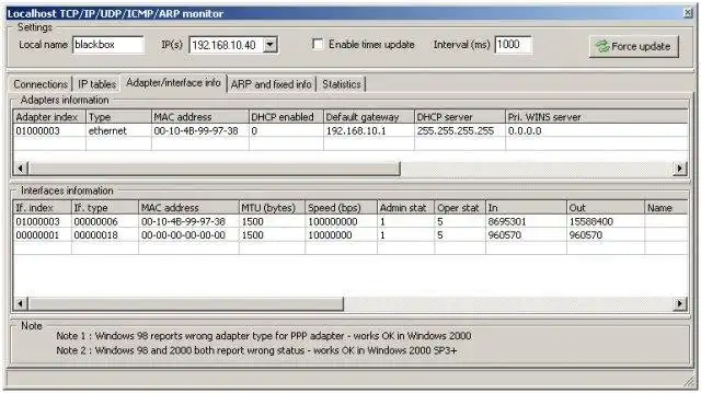 Download web tool or web app Yet Another Network Analyzer