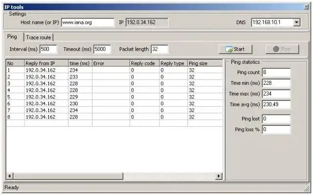 Download web tool or web app Yet Another Network Analyzer