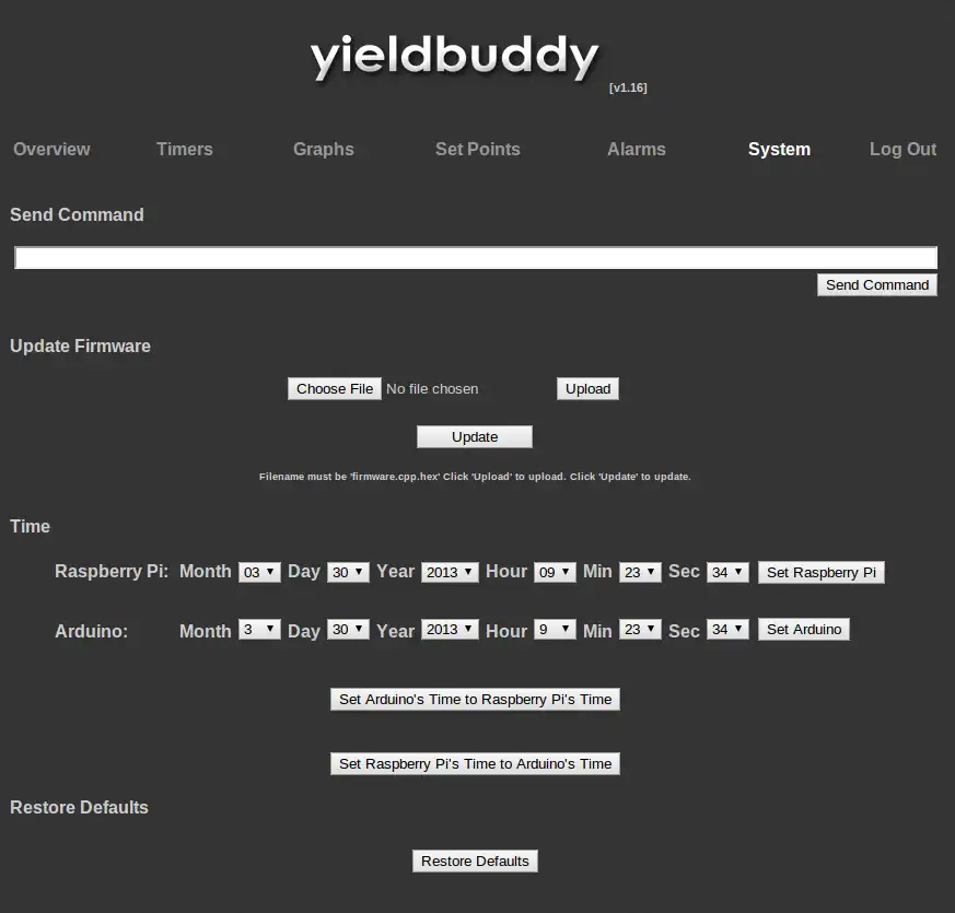 Download web tool or web app yieldbuddy