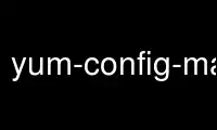 ເປີດໃຊ້ yum-config-manager ໃນ OnWorks ຜູ້ໃຫ້ບໍລິການໂຮດຕິ້ງຟຣີຜ່ານ Ubuntu Online, Fedora Online, Windows online emulator ຫຼື MAC OS online emulator