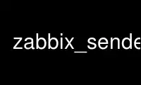 Run zabbix_sender in OnWorks free hosting provider over Ubuntu Online, Fedora Online, Windows online emulator or MAC OS online emulator