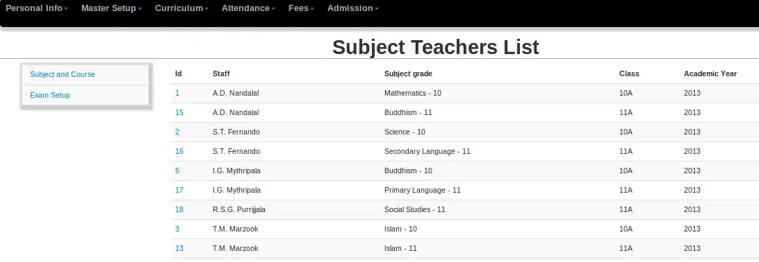 Download web tool or web app Zeena School Management