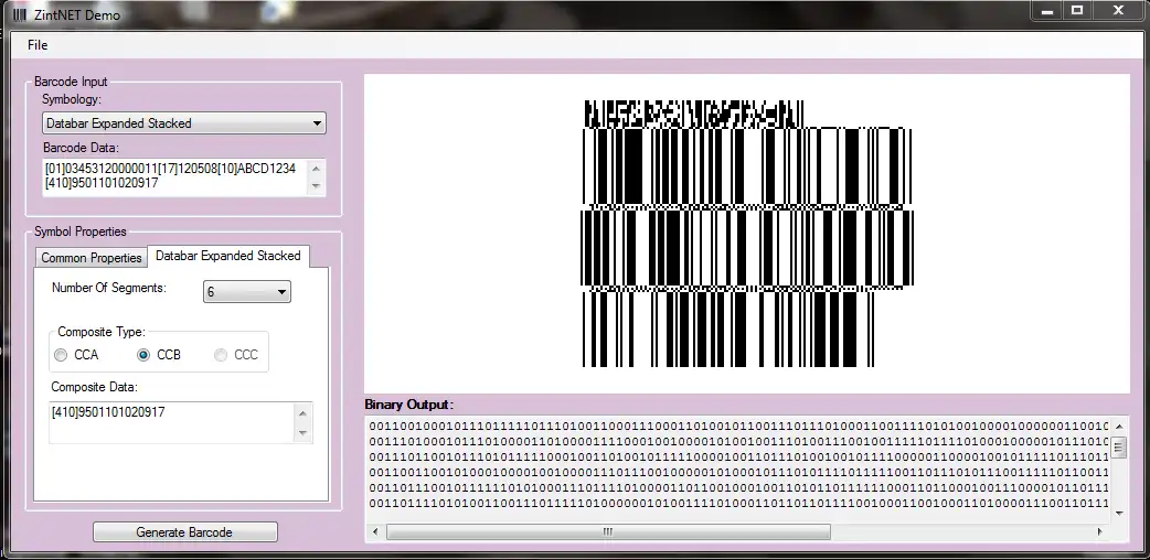 Download web tool or web app ZintNET - Barcode Library