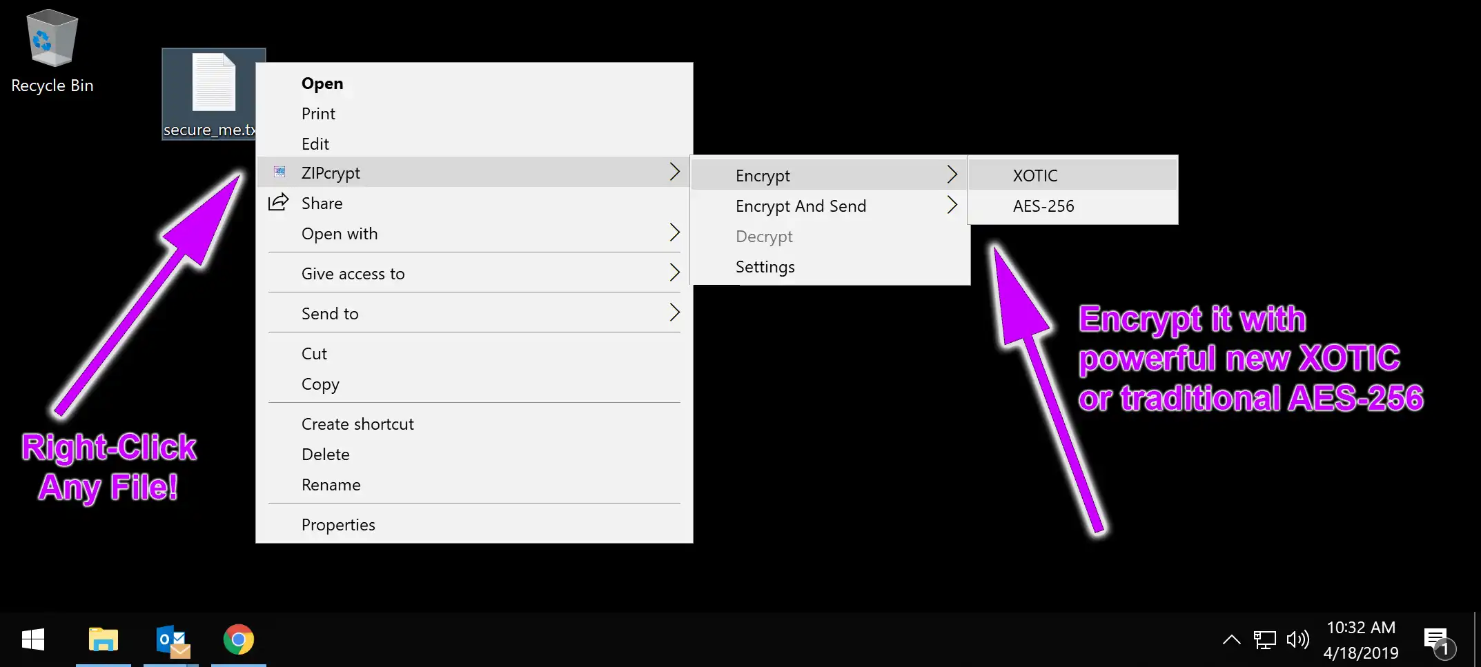 Download web tool or web app ZIPcrypt