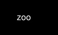 Run zoo in OnWorks free hosting provider over Ubuntu Online, Fedora Online, Windows online emulator or MAC OS online emulator