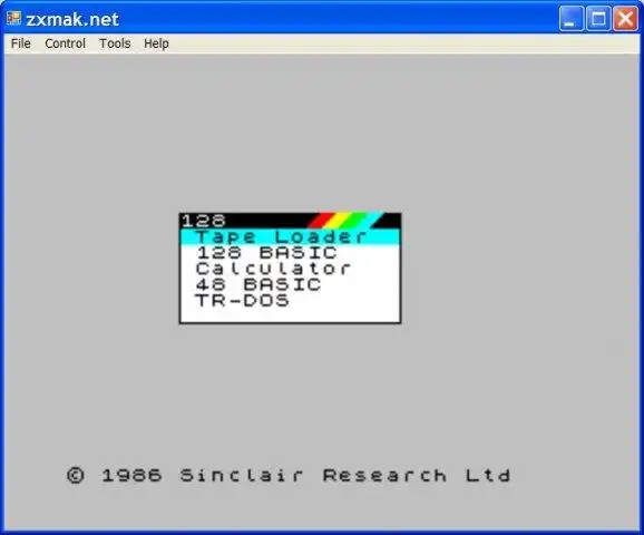 Download web tool or web app ZXMAK.NET - ZX Spectrum Emulator