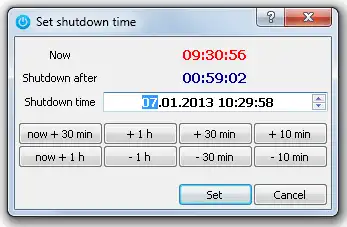 Download web tool or web app Zzzz-shutdown-scheduler